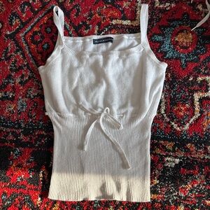 Brandy Melville Cream Knit Camisole